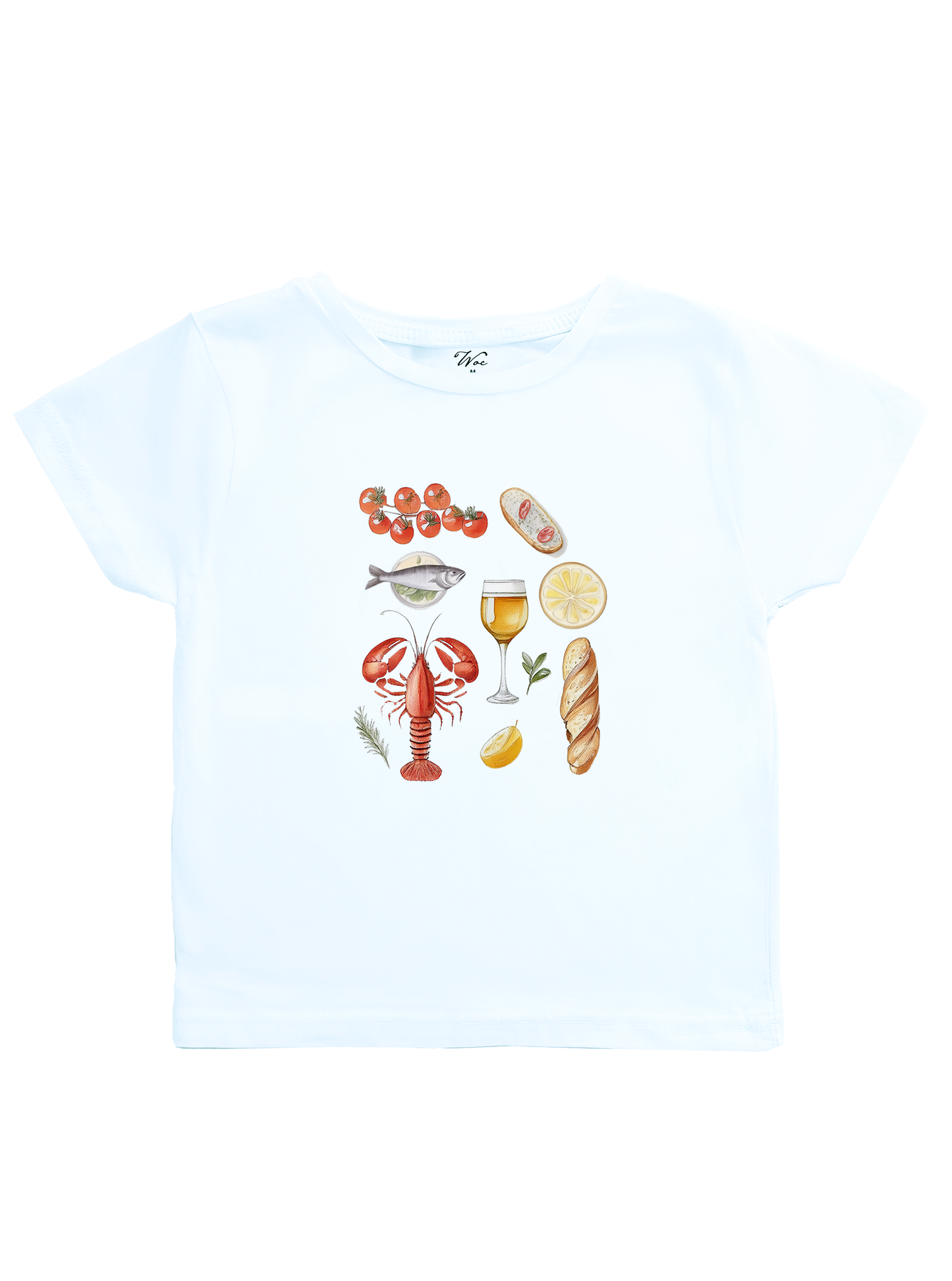Dinner Time Baby Tee