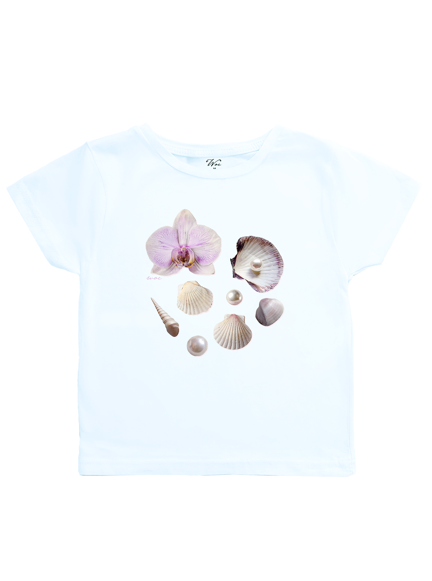 Seashell Baby Tee