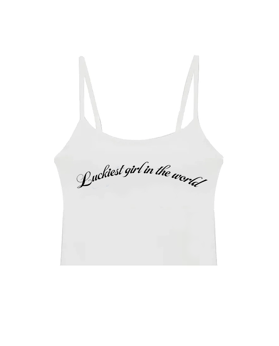 Luckiest Girl Tank Top