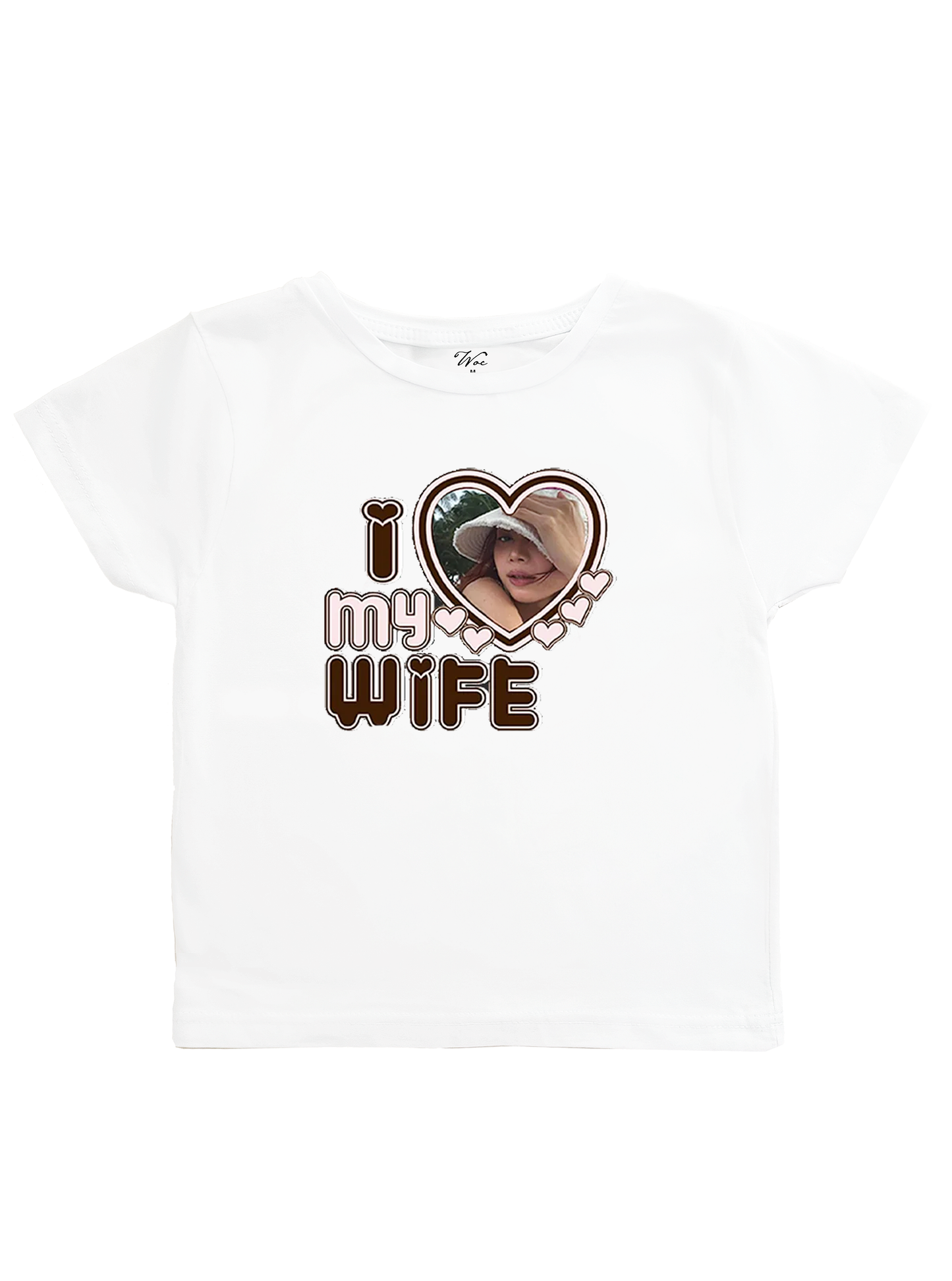 I Love My Wife - İstediğin Resmi Bastır Baby Tee