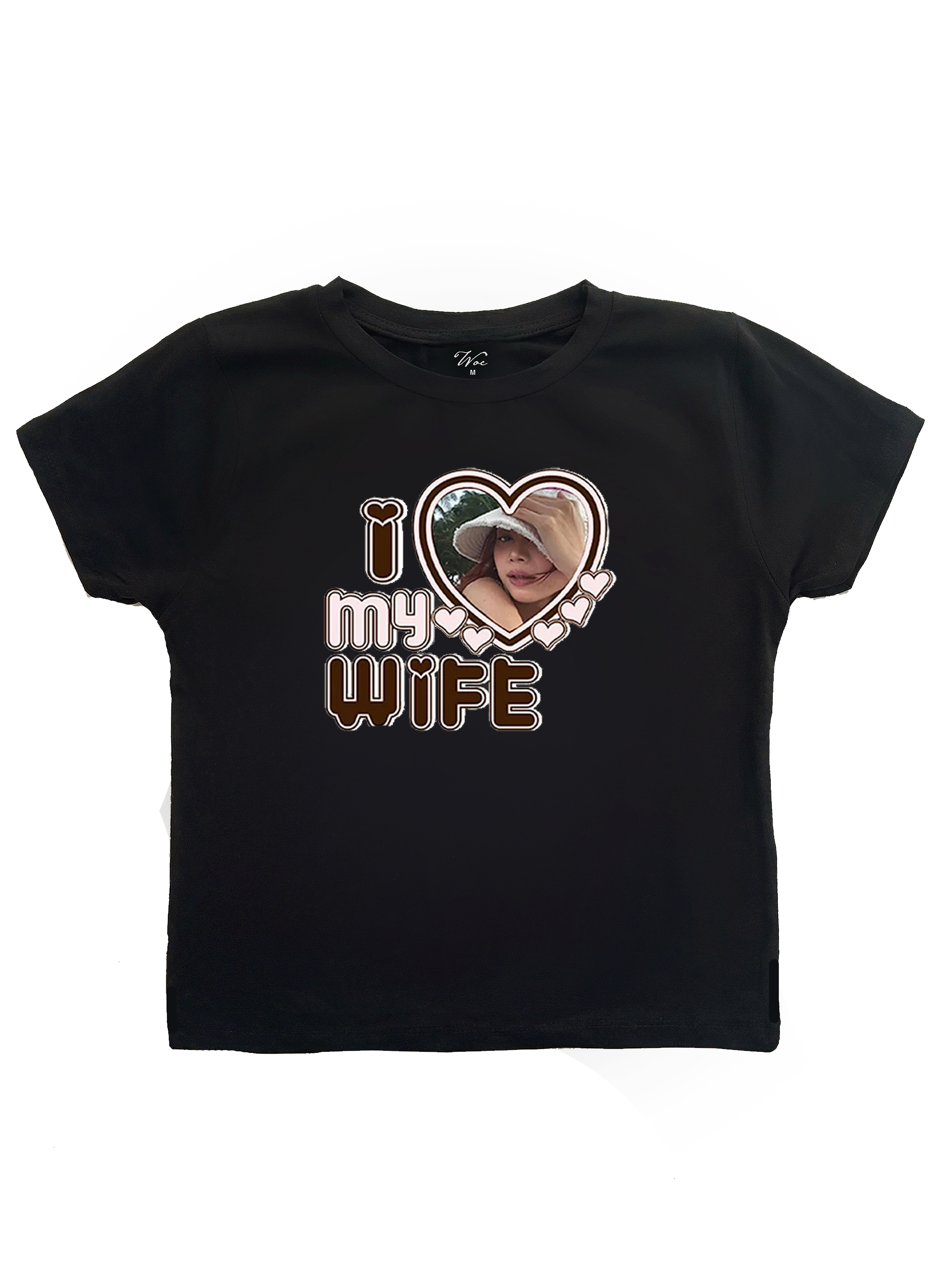 I LOVE MY WIFE - İSTEDİĞİN RESMİ BASTIR BABY TEE