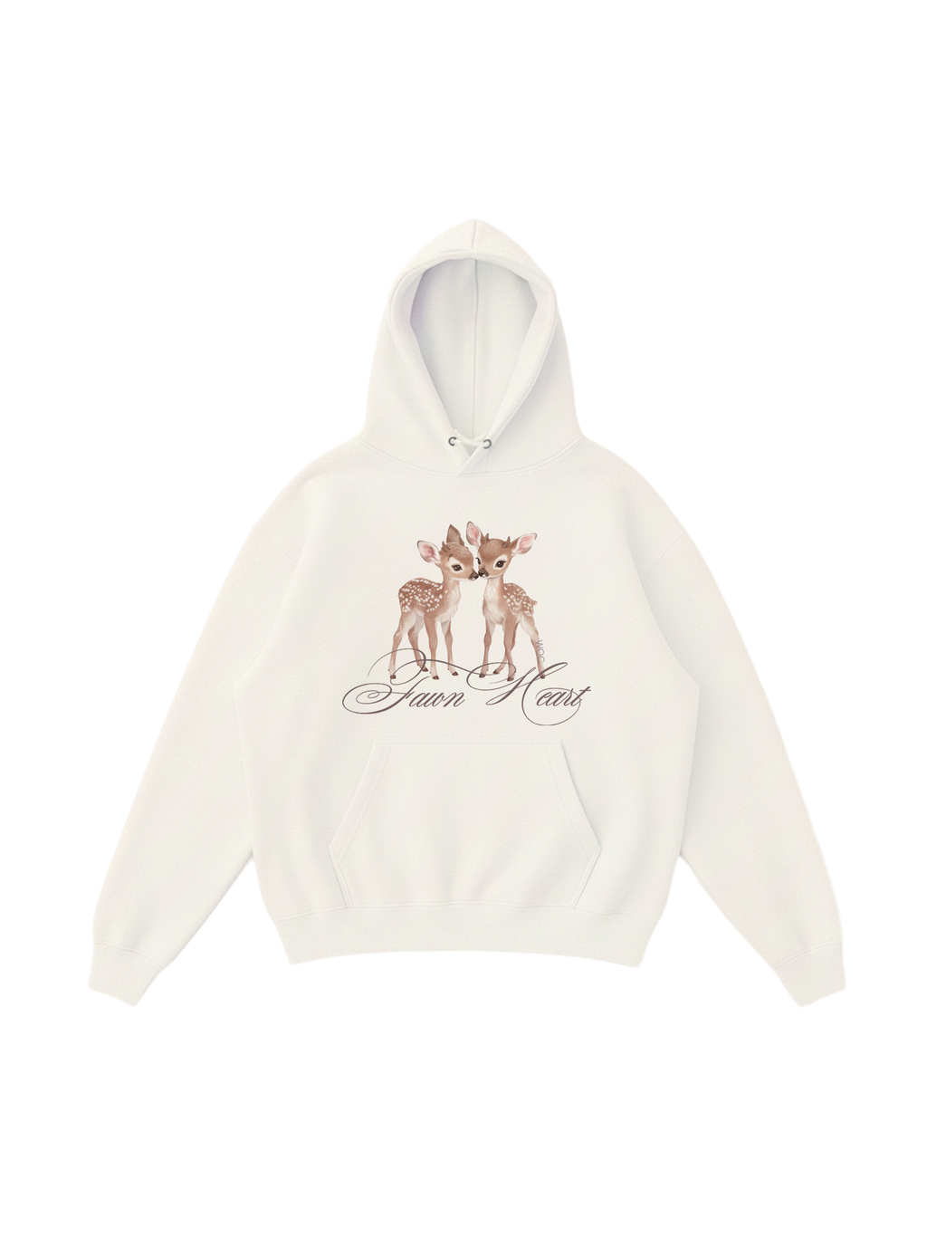 Fawn Heart Hoodie