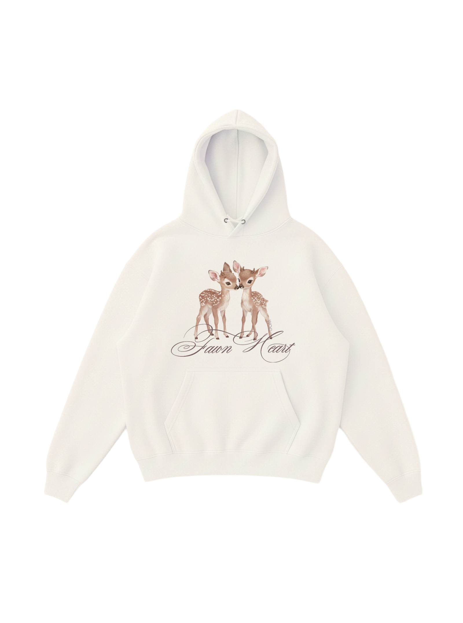 Fawn Heart Hoodie