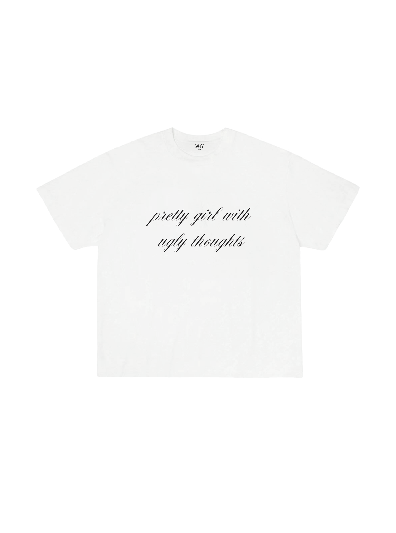 Pretty Girl With Ugly Thoughts T-Shirt