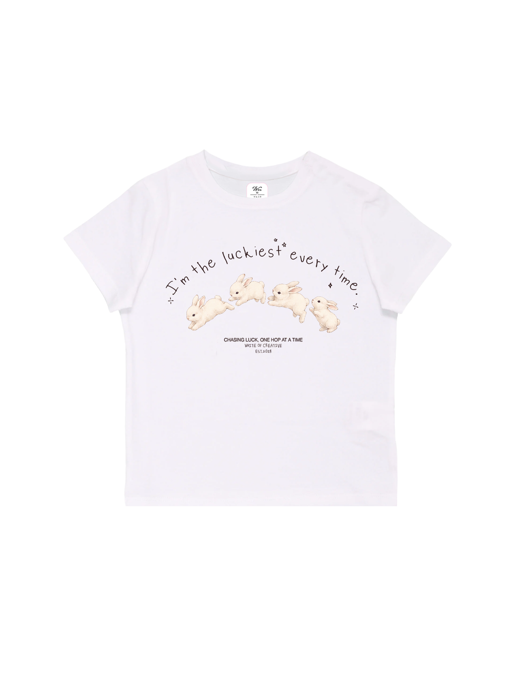 Luckiest Bunny Baby Tee