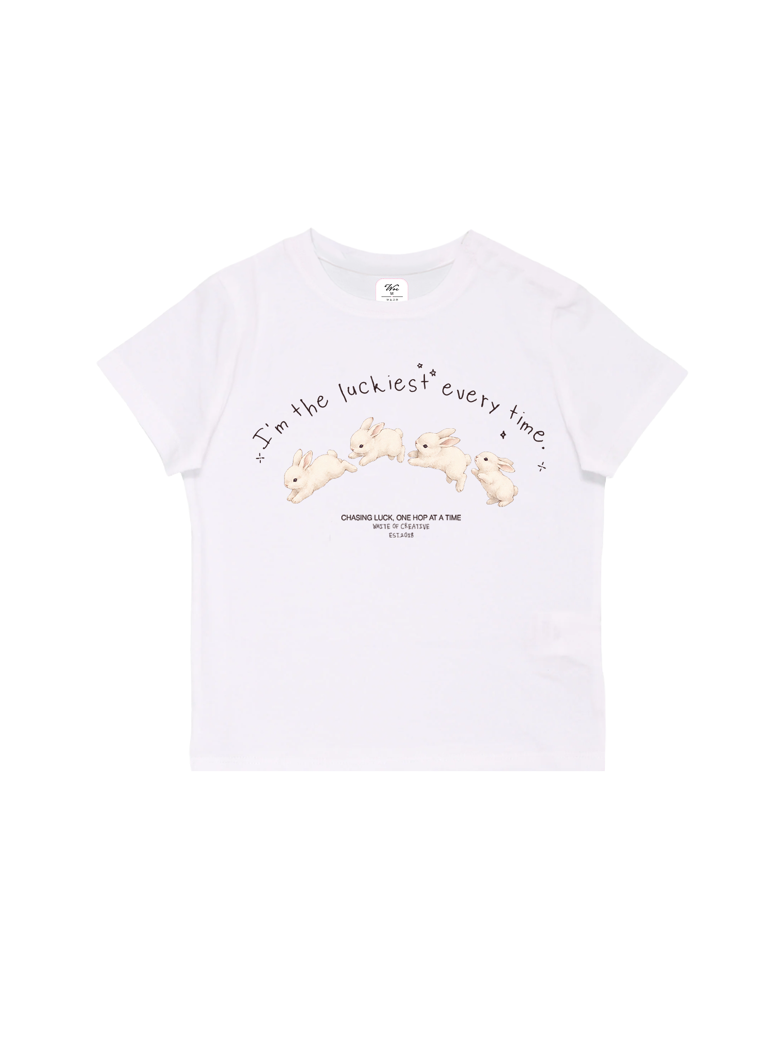 Luckiest Bunny Baby Tee