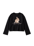 Bunny Kisses Flare-Cuff Top