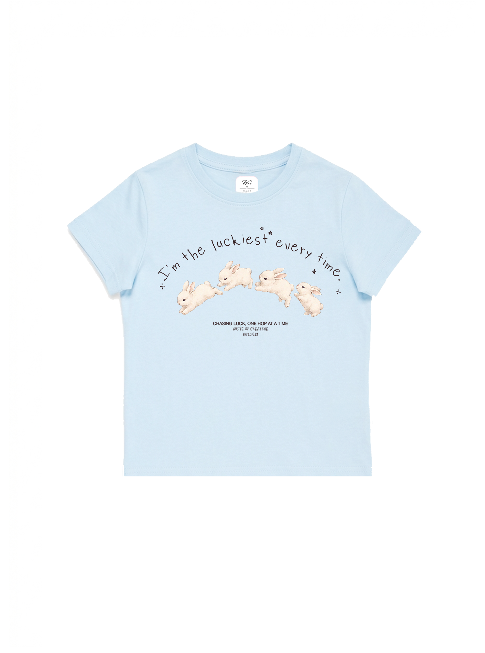 Luckiest Bunny Baby Tee