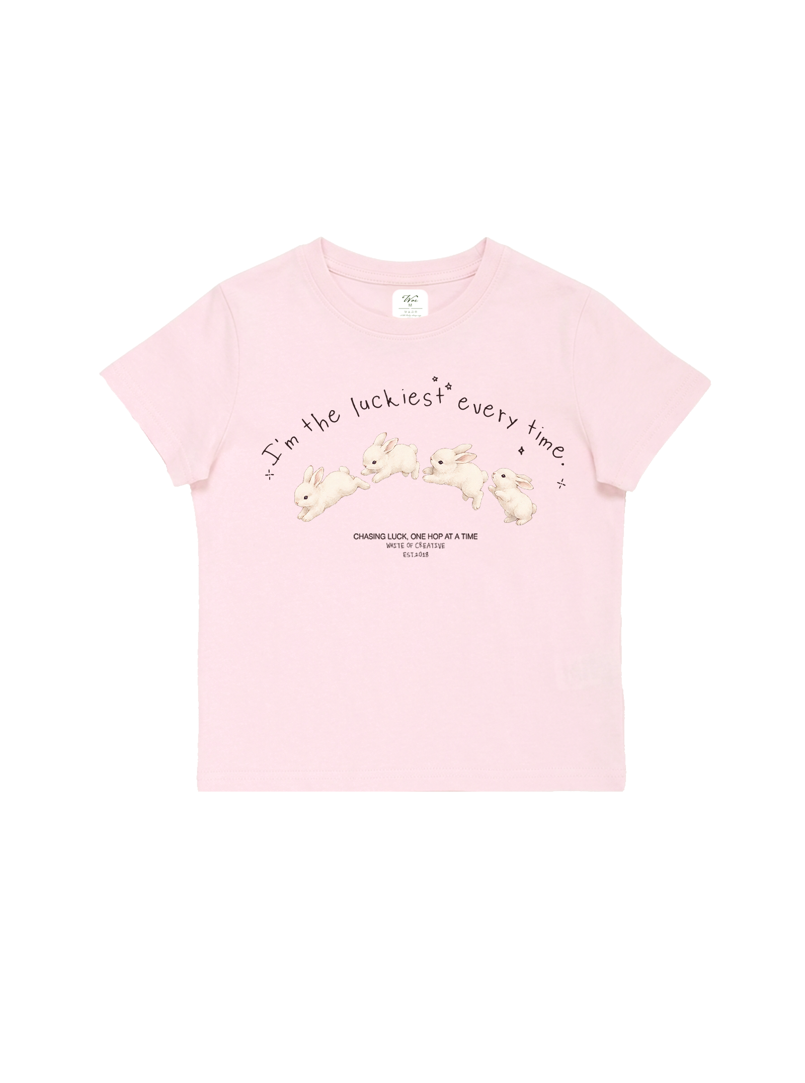 Luckiest Bunny Baby Tee