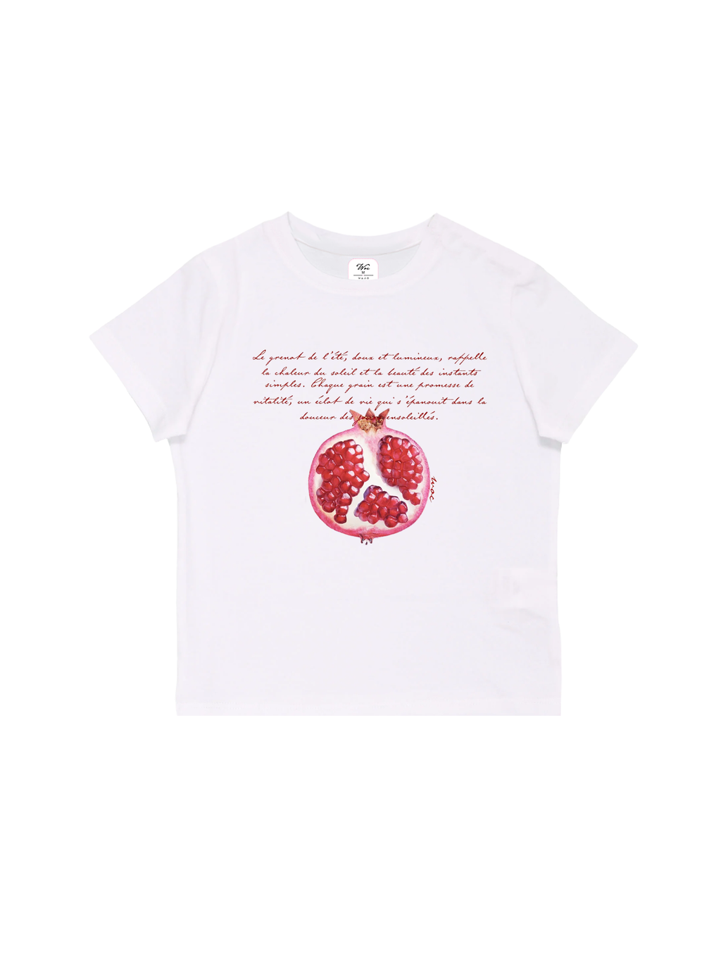 Pomegranate Baby Tee