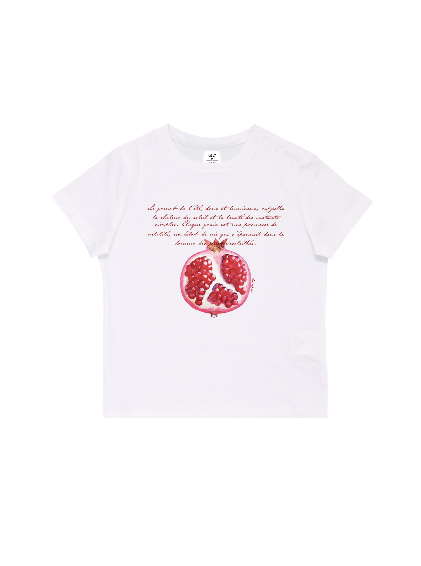 Pomegranate Baby Tee