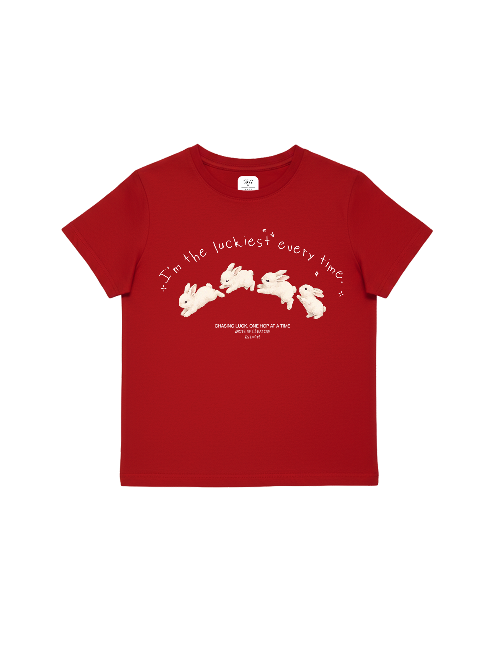 Luckiest Bunny Baby Tee