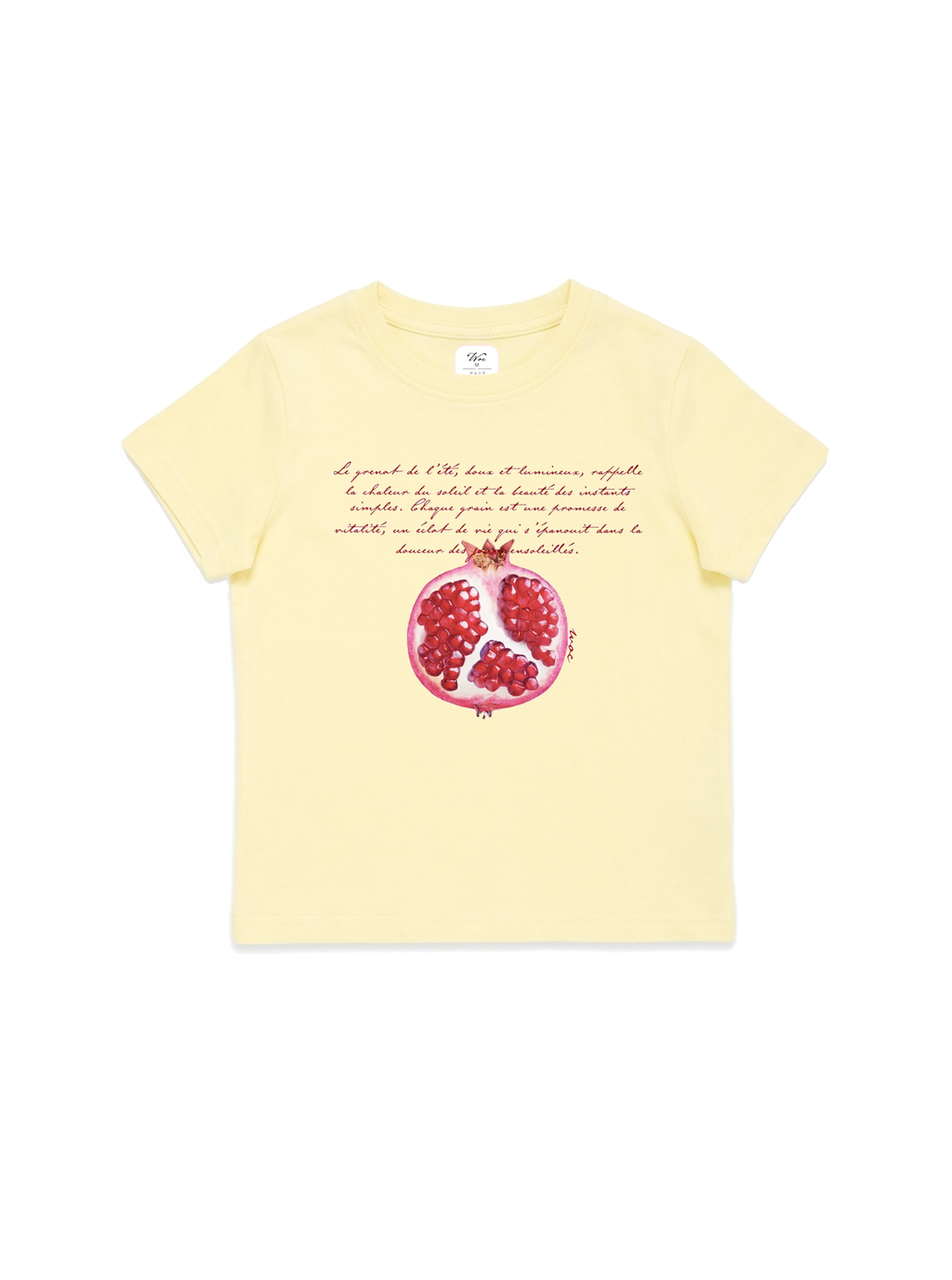 Pomegranate Baby Tee
