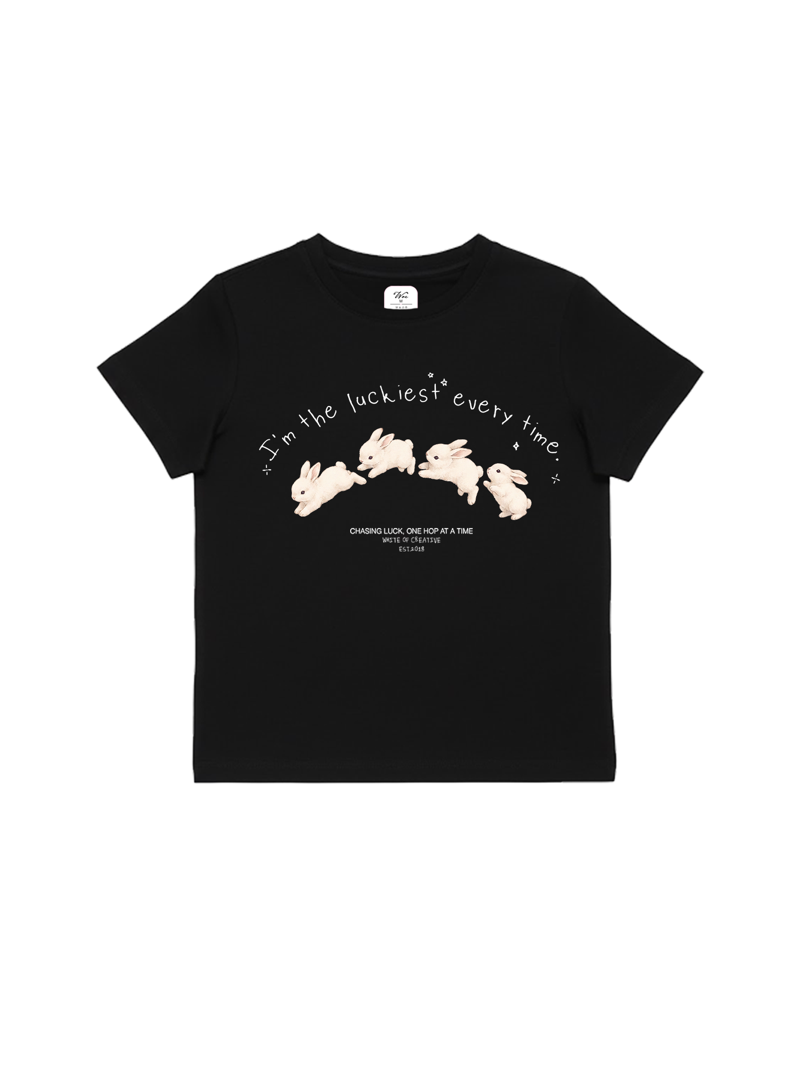 Luckiest Bunny Baby Tee