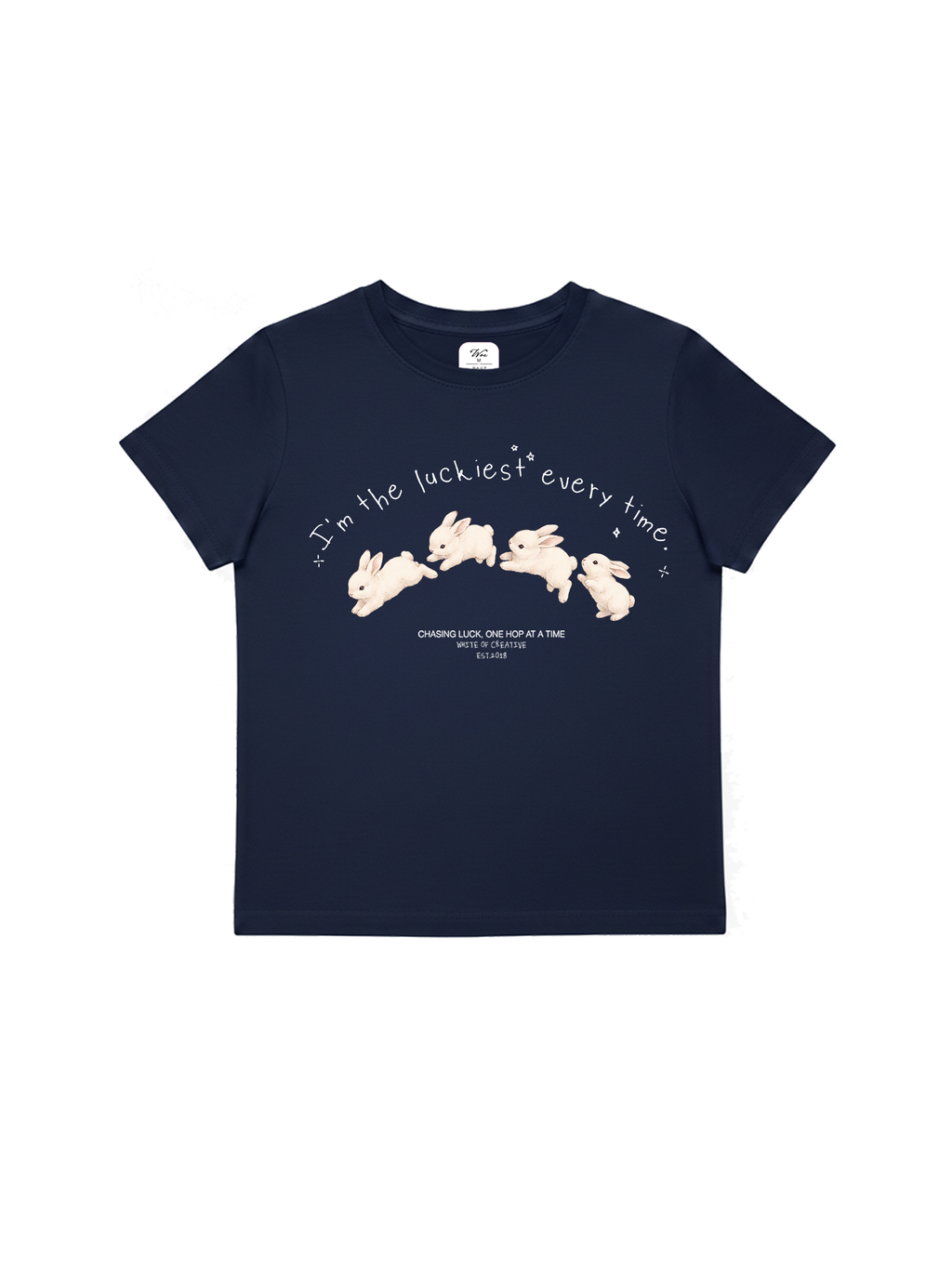Luckiest Bunny Baby Tee