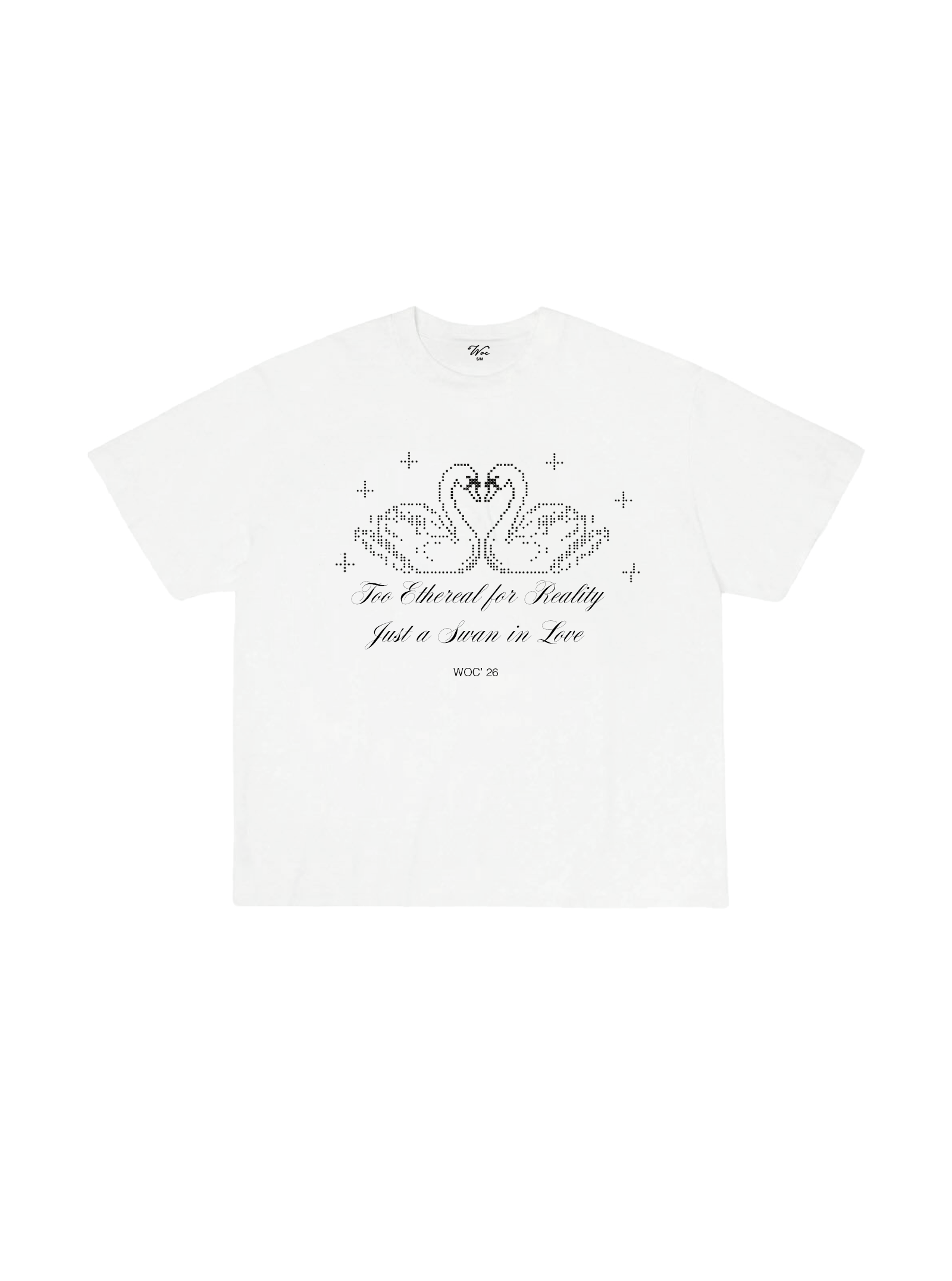 Ethereal Grace Swan T-Shirt