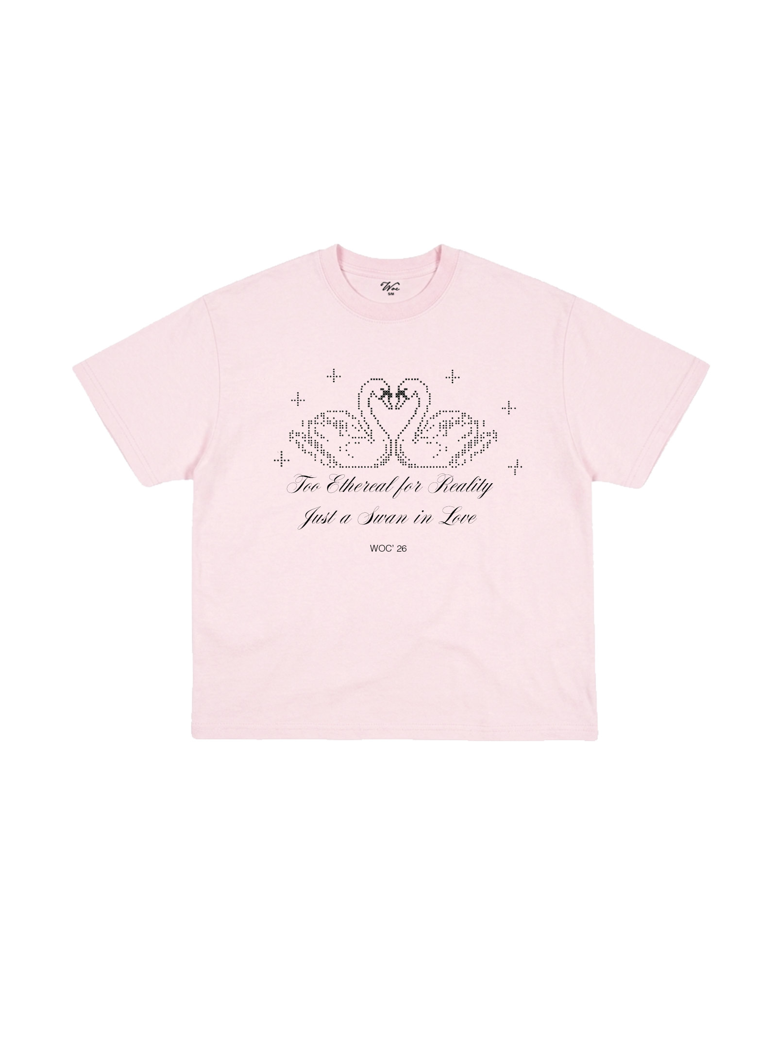 Ethereal Grace Swan T-Shirt
