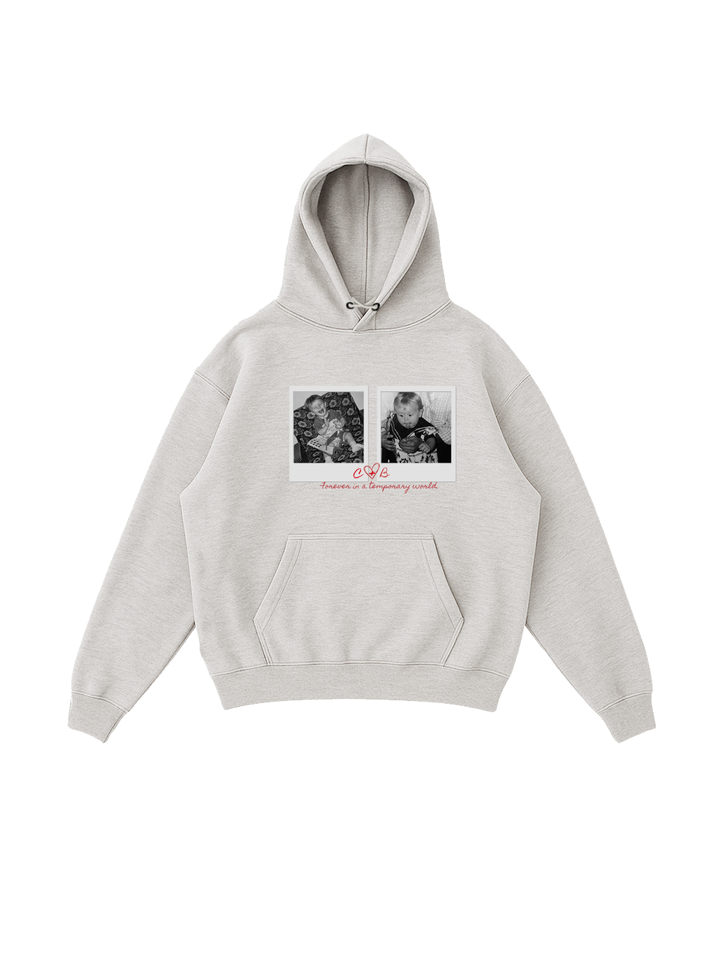 Custom Polaroid "Memories" Hoodie