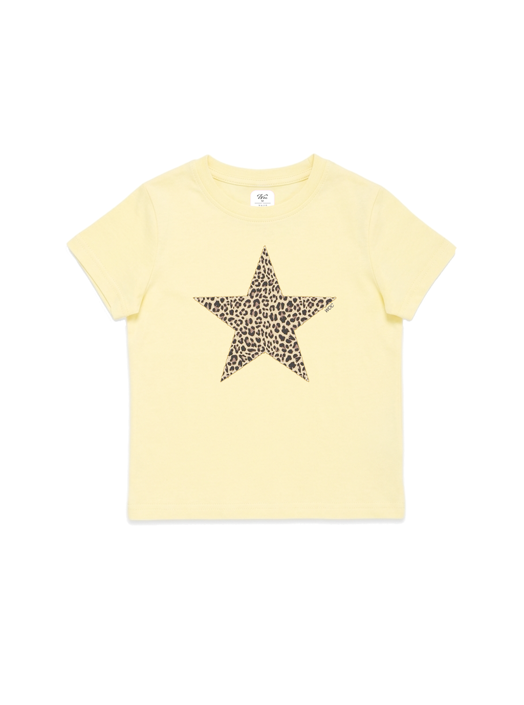 Leopard Star Baby Tee