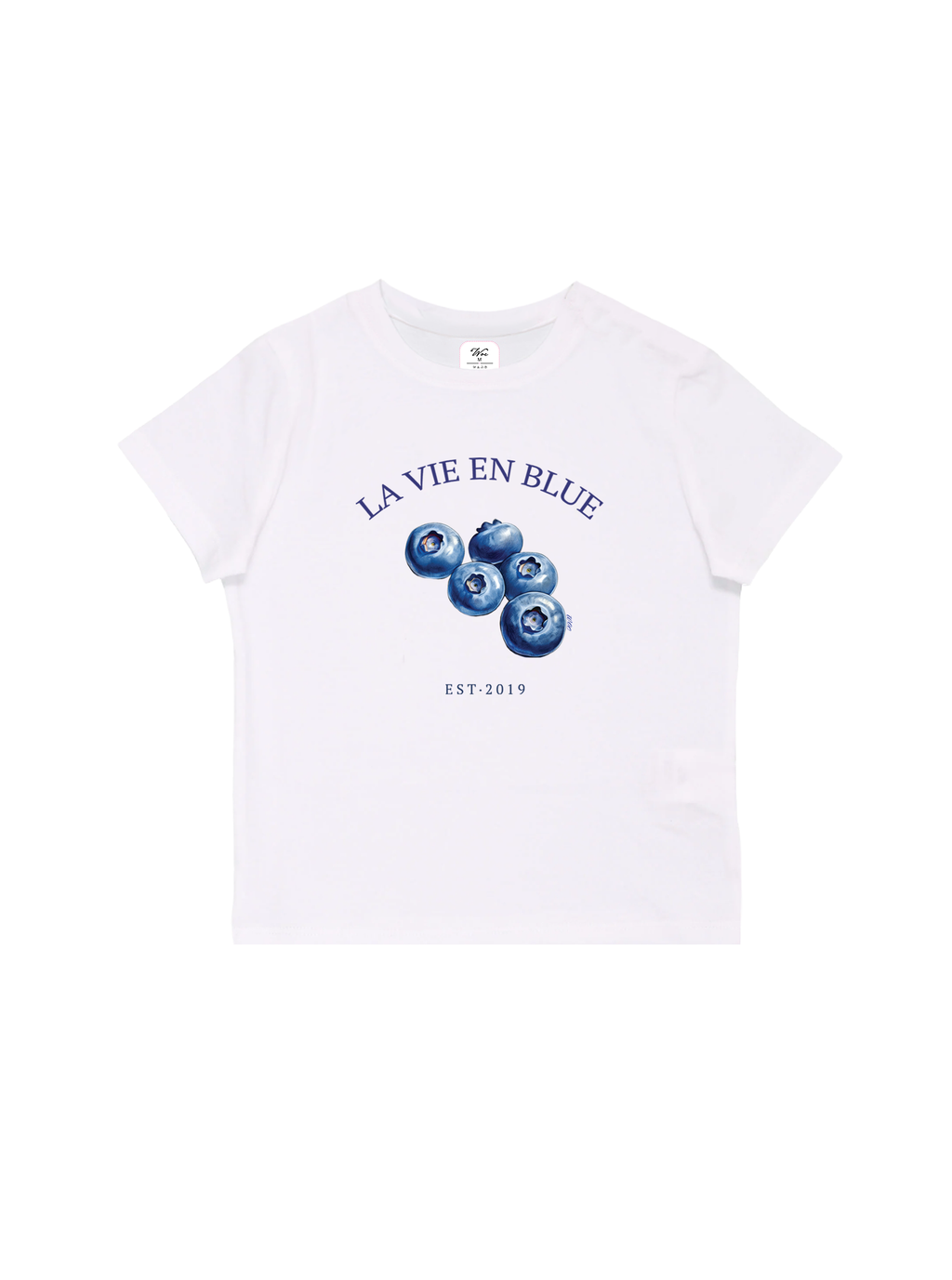 Blueberry Baby Tee