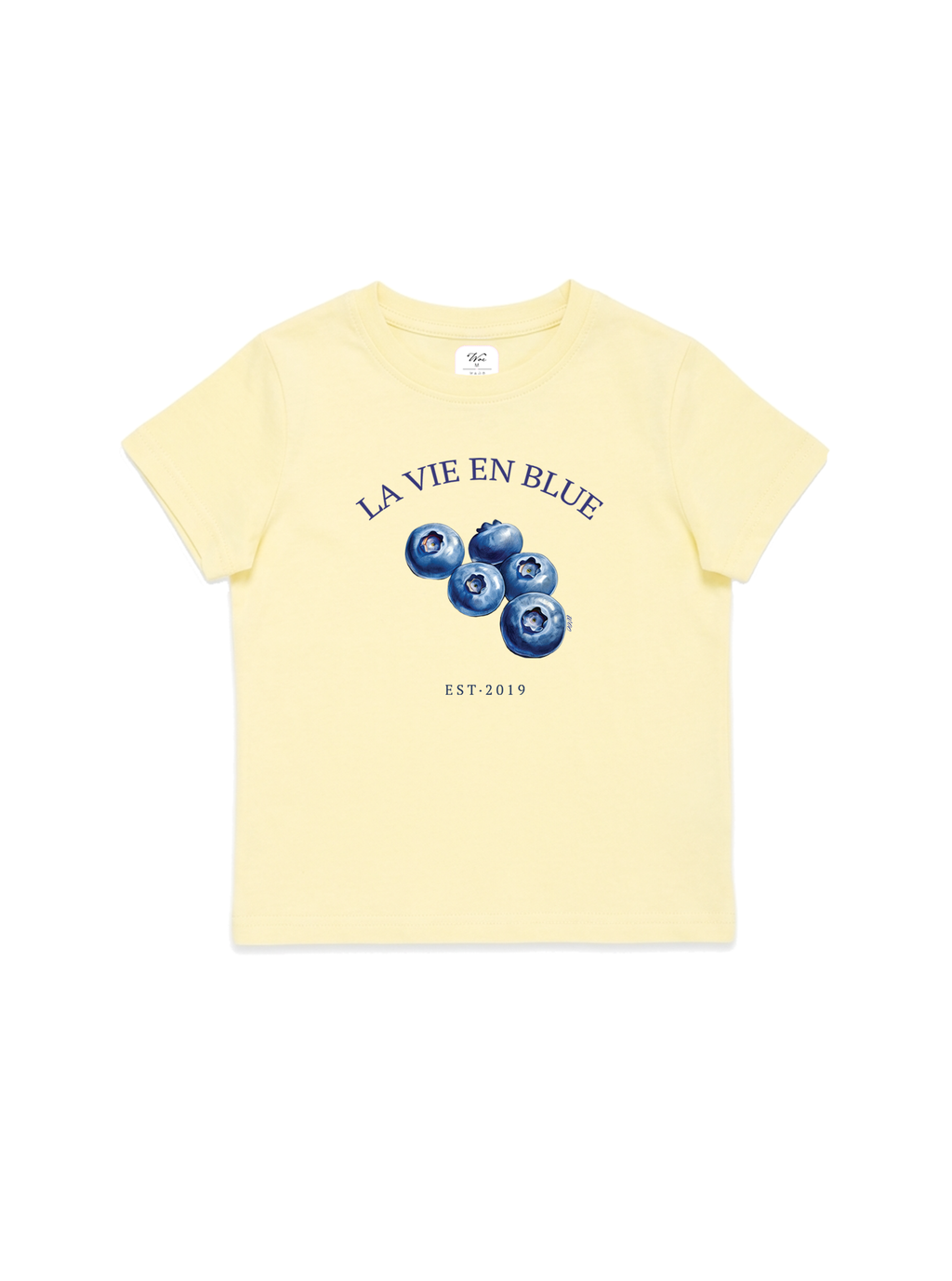 Blueberry Baby Tee