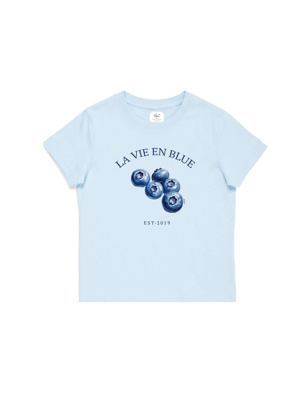 Blueberry Baby Tee