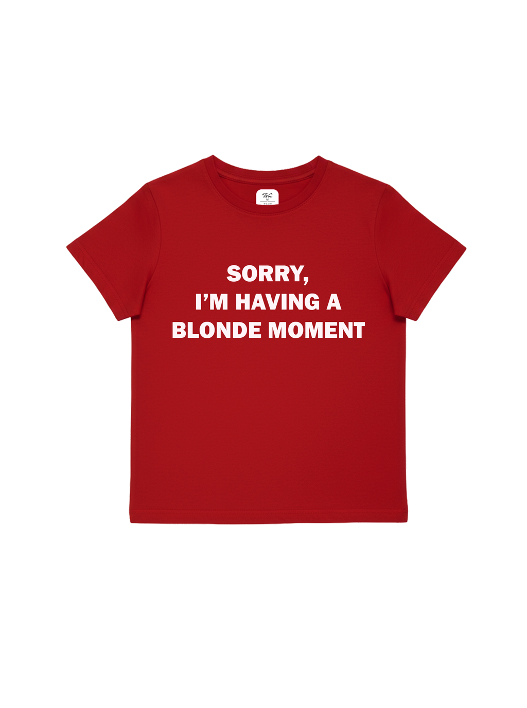 The Blonde Moment Baby Tee