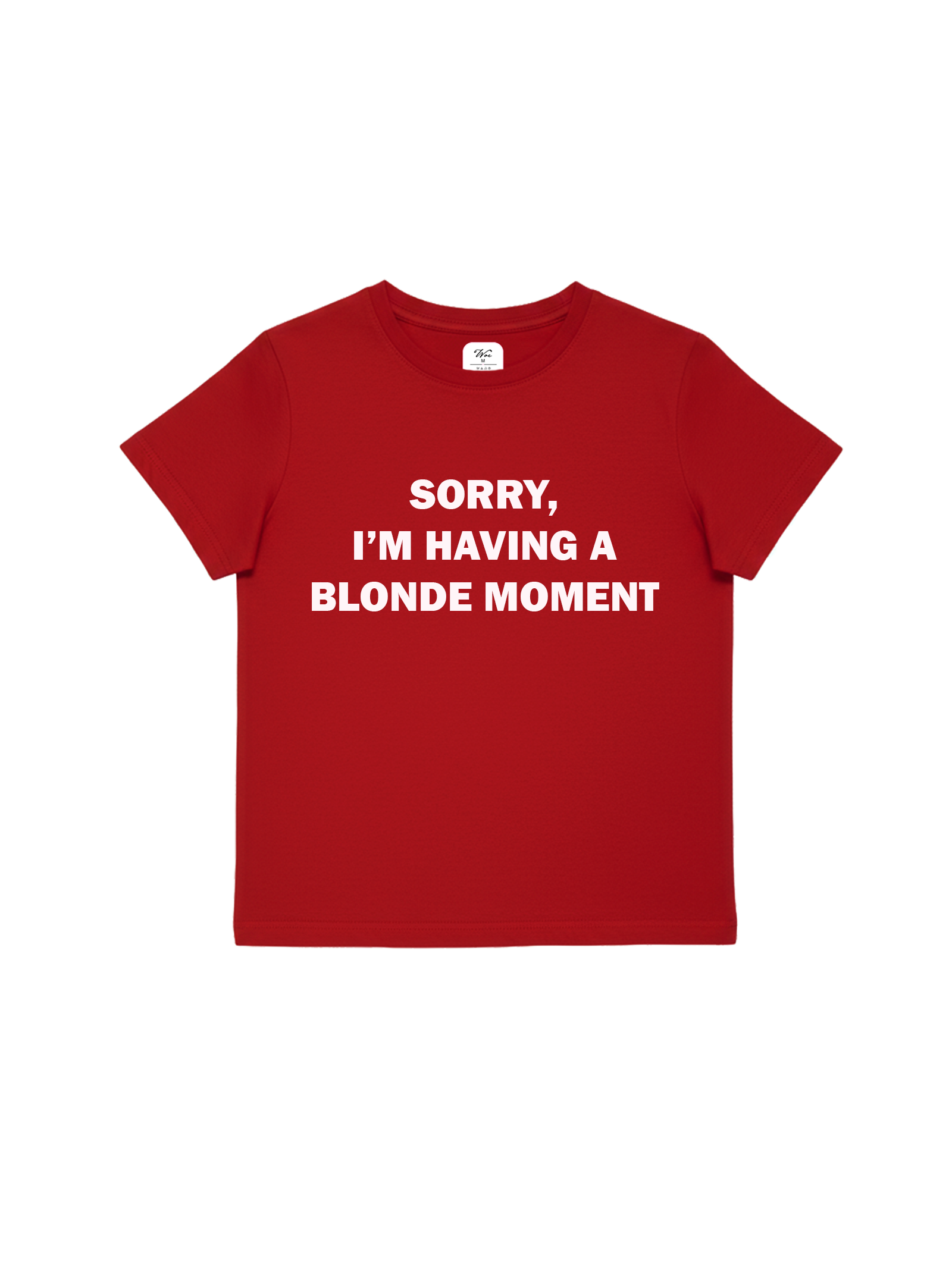 The Blonde Moment Baby Tee