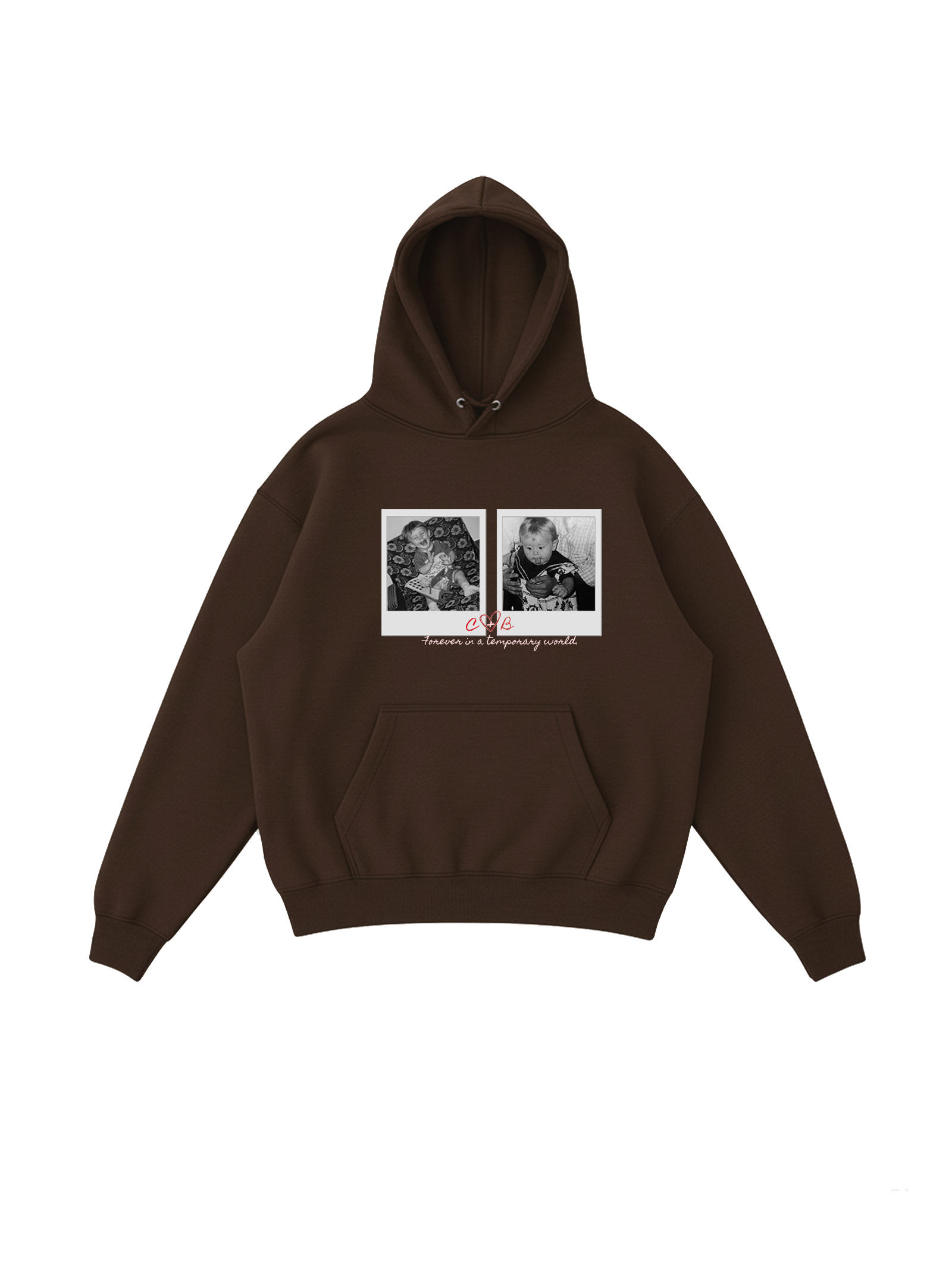 Custom Polaroid "Memories" Hoodie
