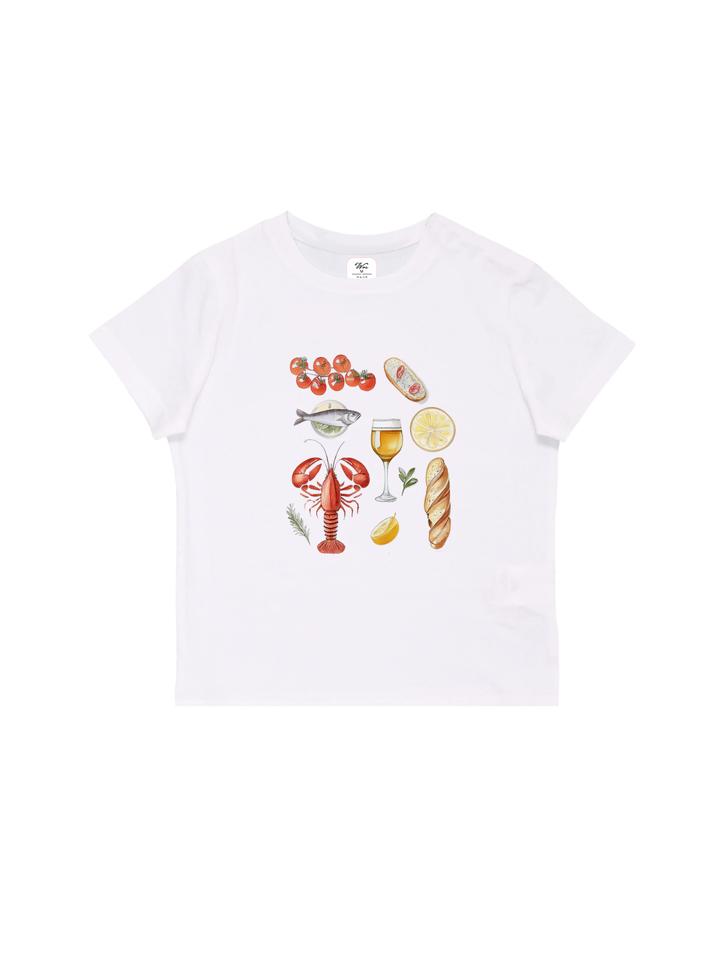 Dinner Time Baby Tee