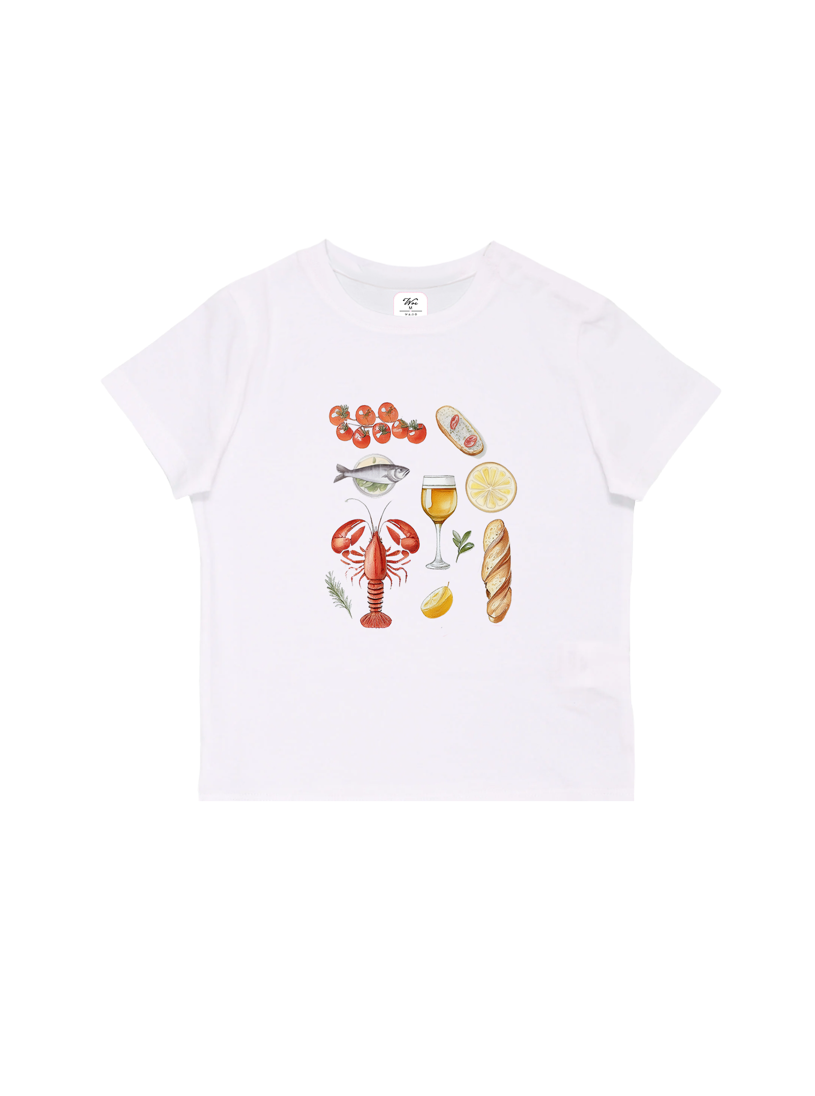 Dinner Time Baby Tee