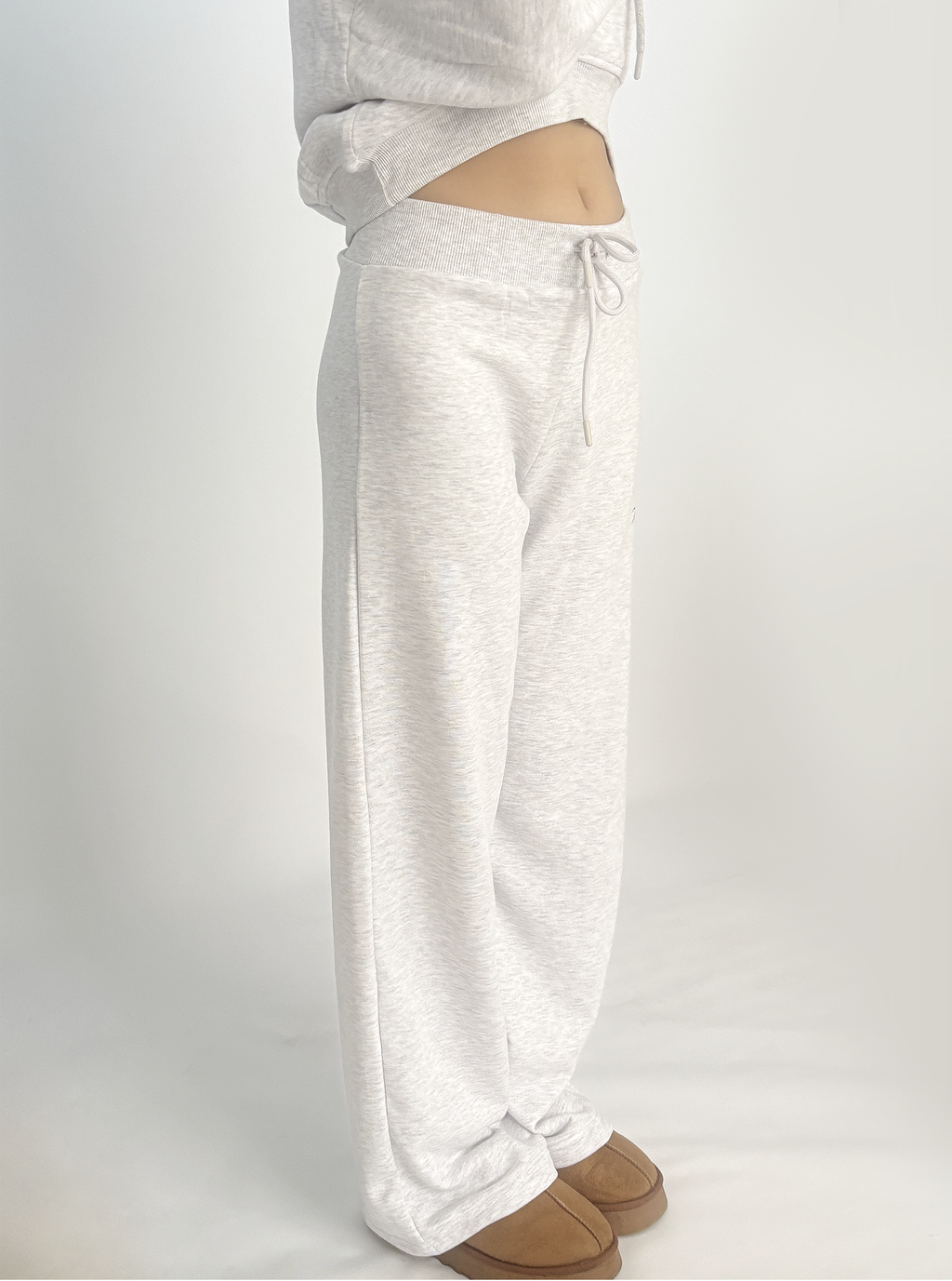 Silk-Touch Grey Eşofman Altı