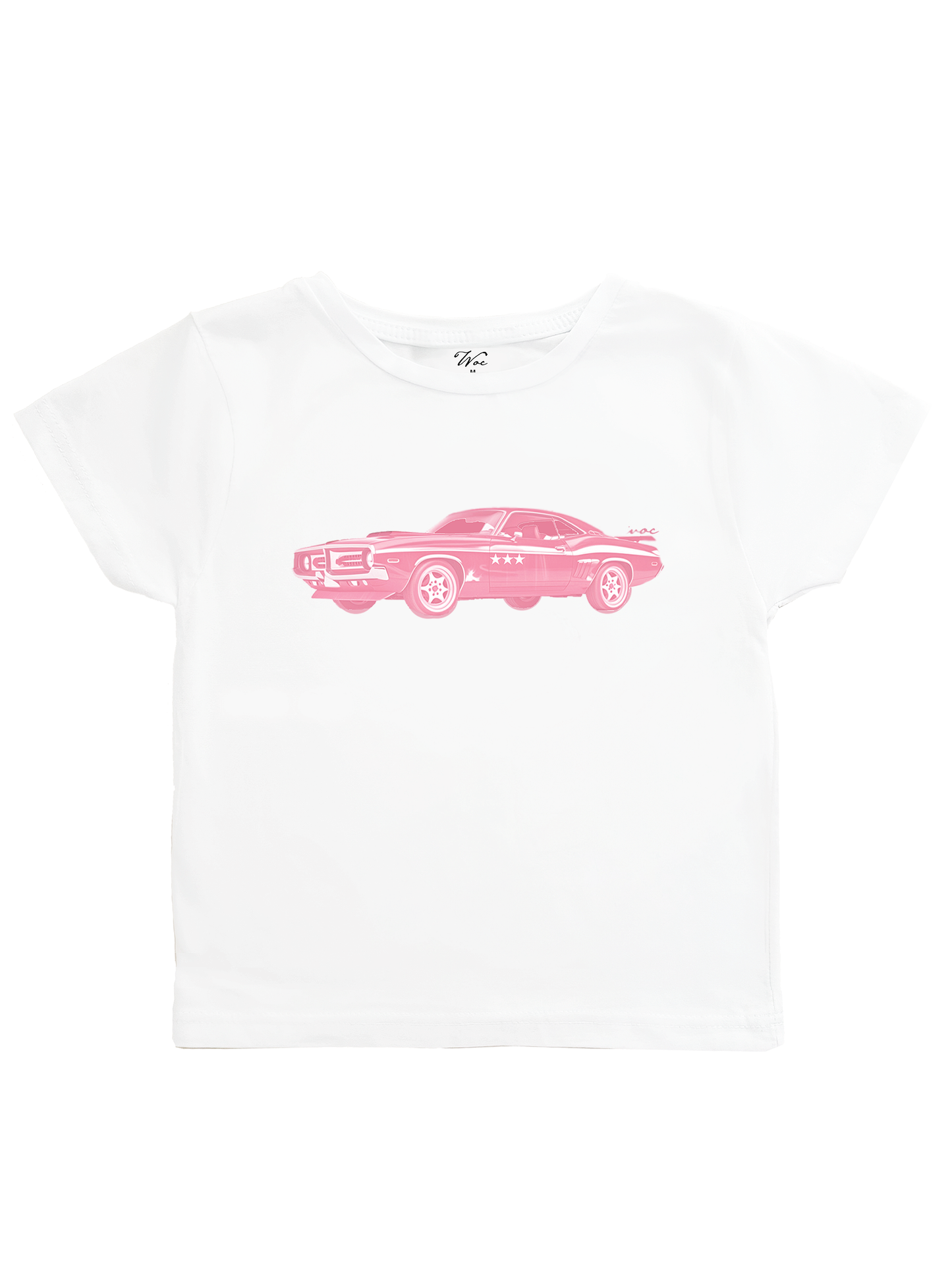 Car Printed Baby Tee