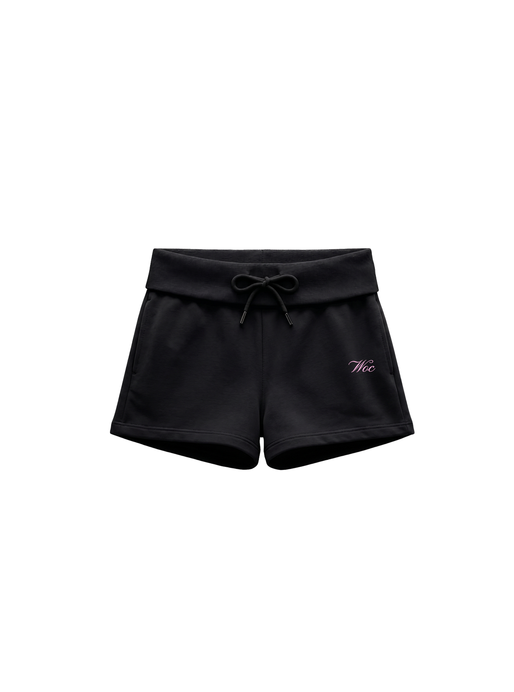Wide-Leg Loungewear Şort