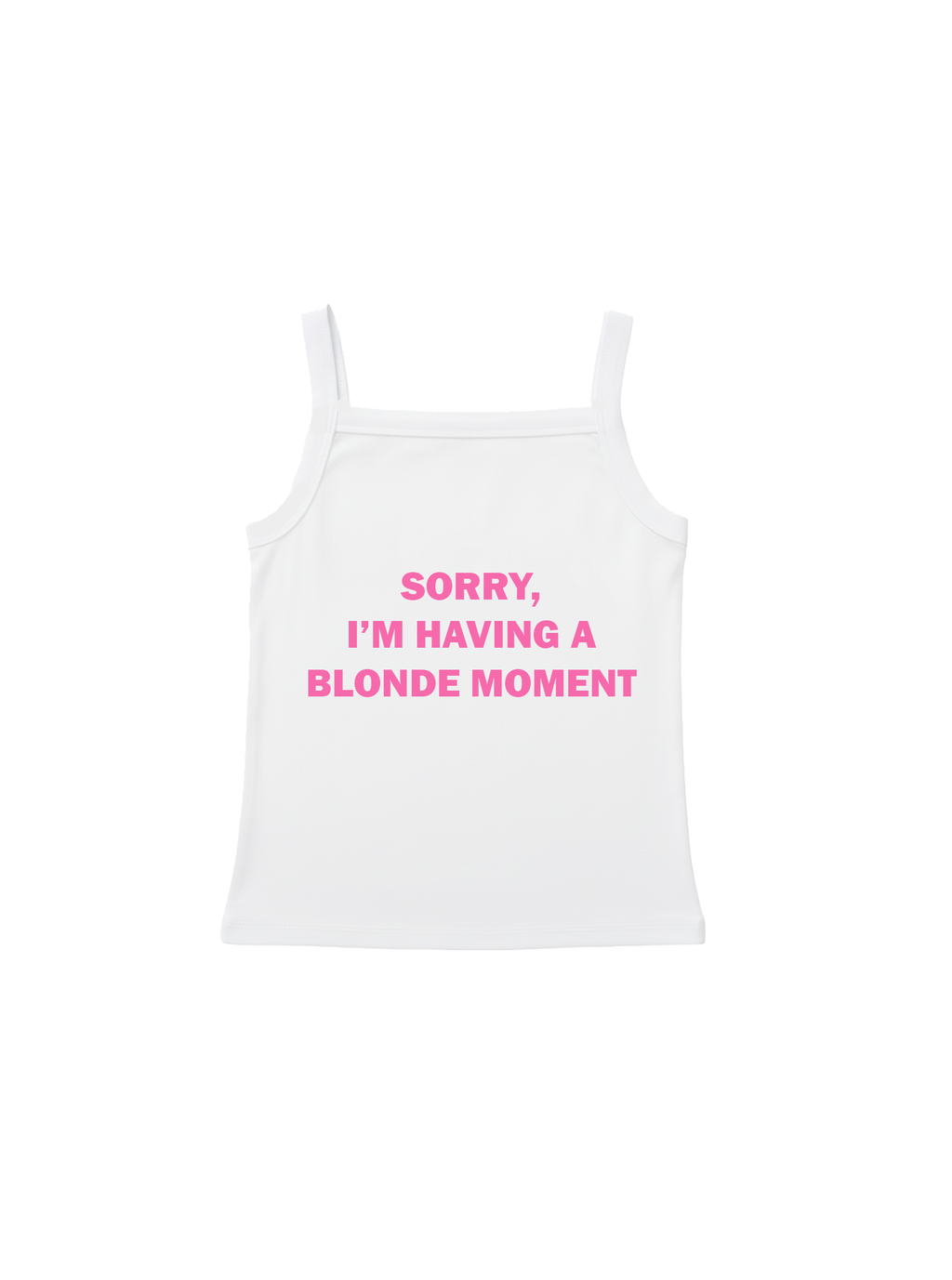"The Blonde Moment" Tank Top