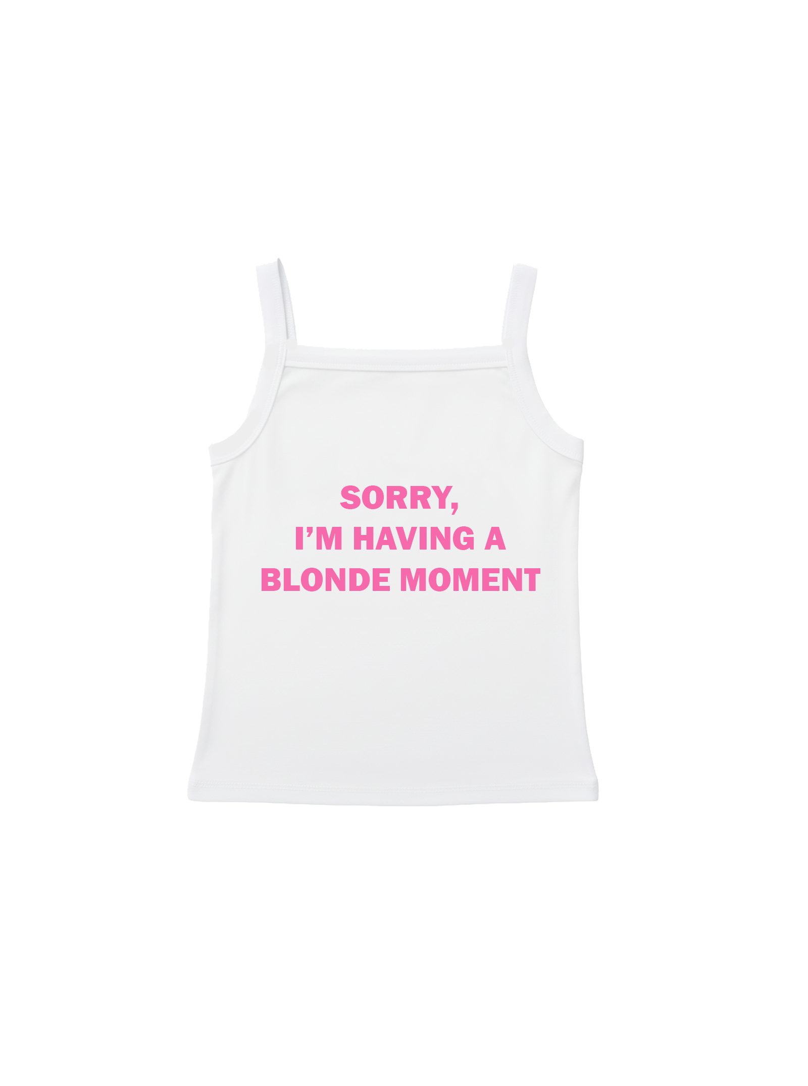 "The Blonde Moment" Tank Top