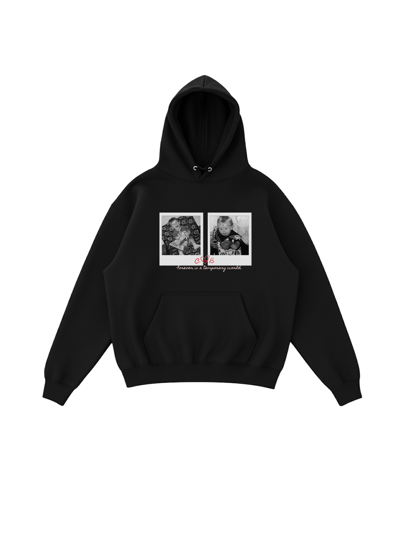 Custom Polaroid "Memories" Hoodie