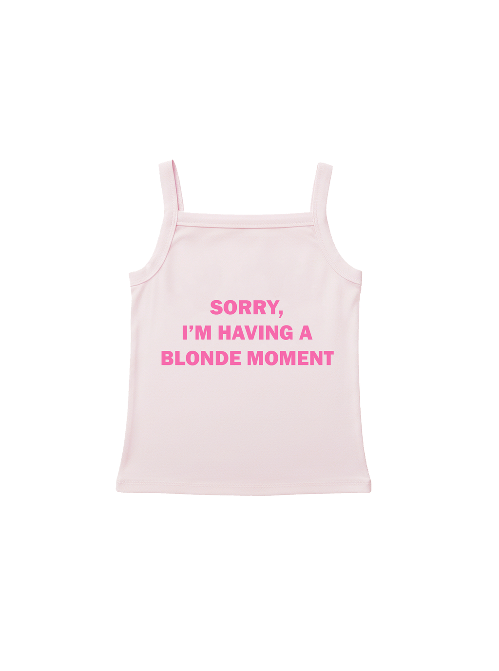 "The Blonde Moment" Tank Top