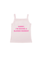 "The Blonde Moment" Tank Top