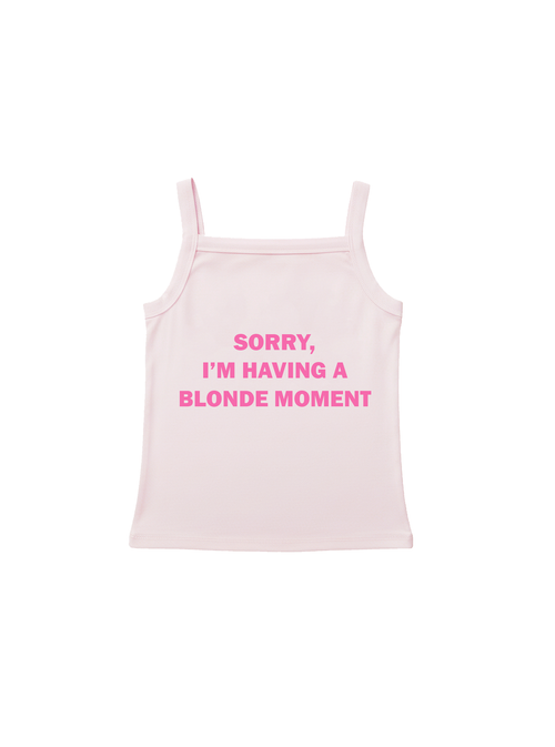 "The Blonde Moment" Tank Top