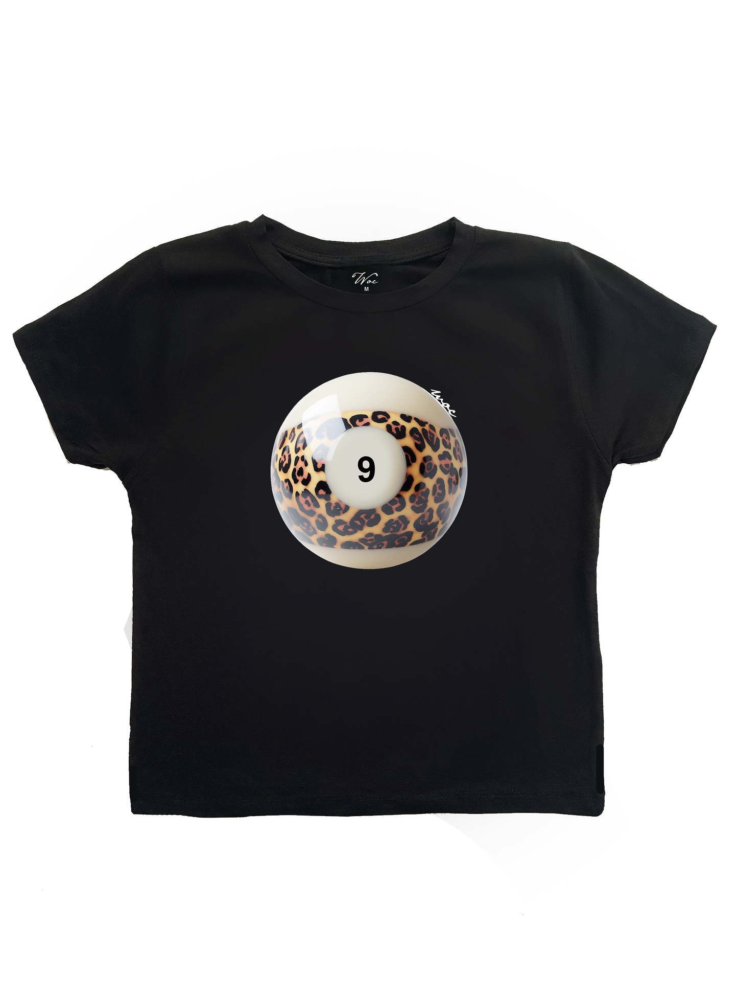 Number 9 Leopard Baby Tee