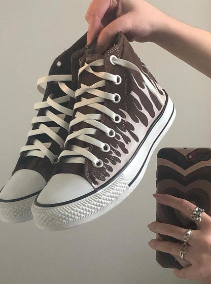 Flame Chocolate Shoes