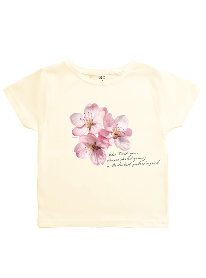 Flower Garden Baby Tee