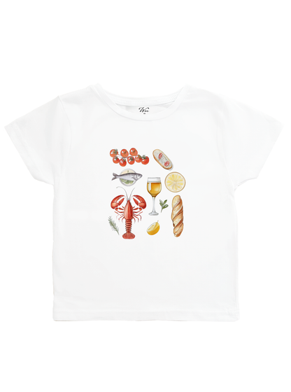 Dinner Time Baby Tee