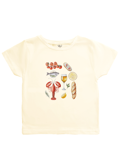 Dinner Time Baby Tee