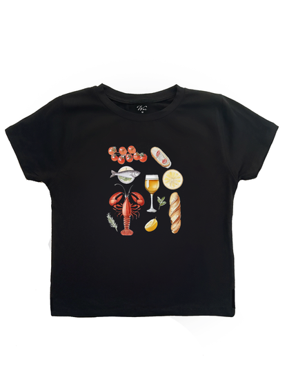 Dinner Time Baby Tee