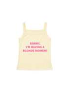 "The Blonde Moment" Tank Top