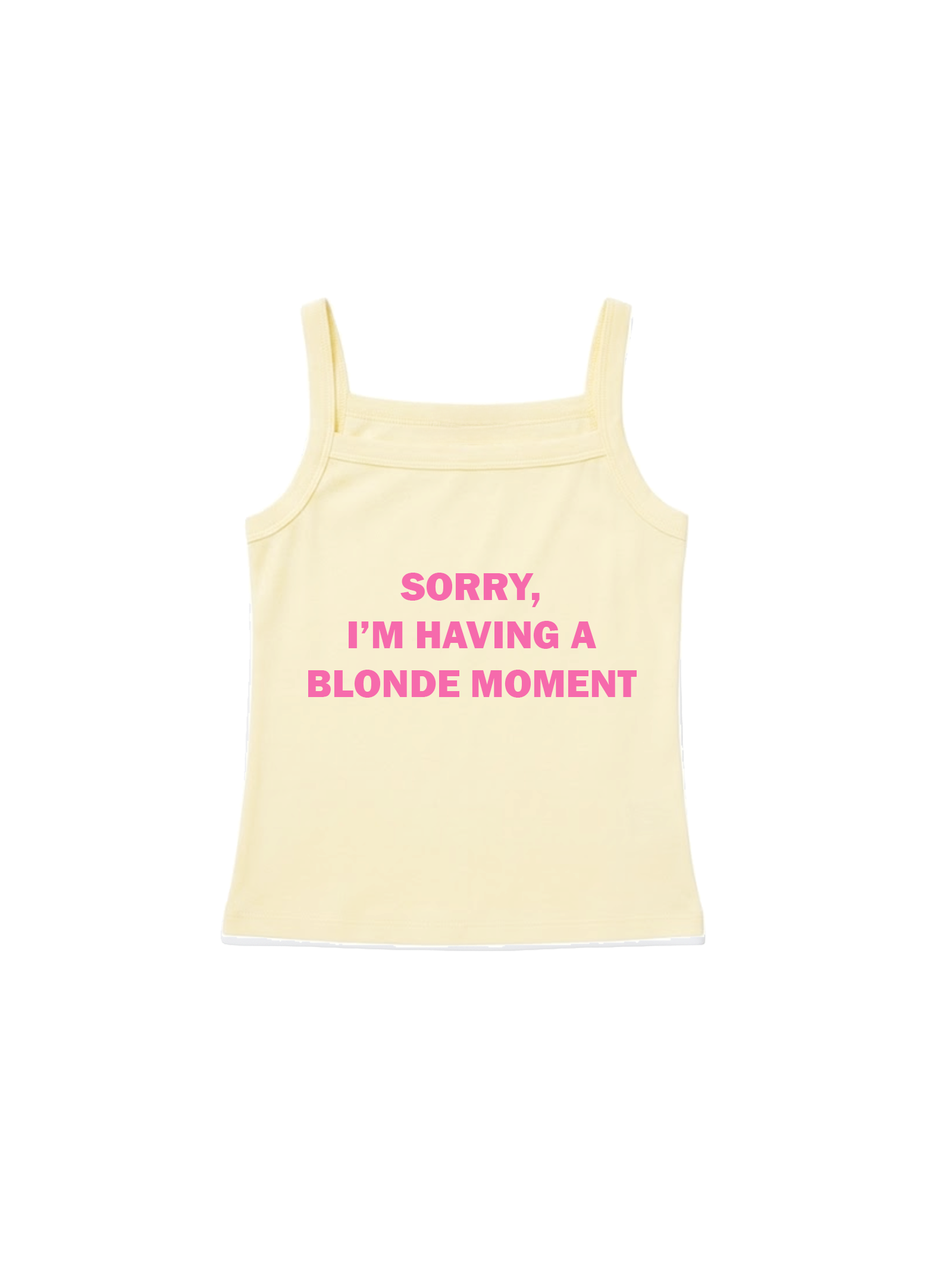 "The Blonde Moment" Tank Top