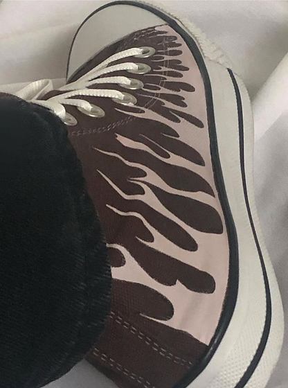Flame Chocolate Shoes