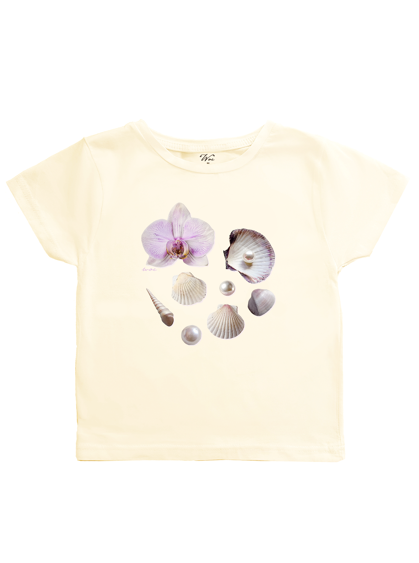 Seashell Baby Tee